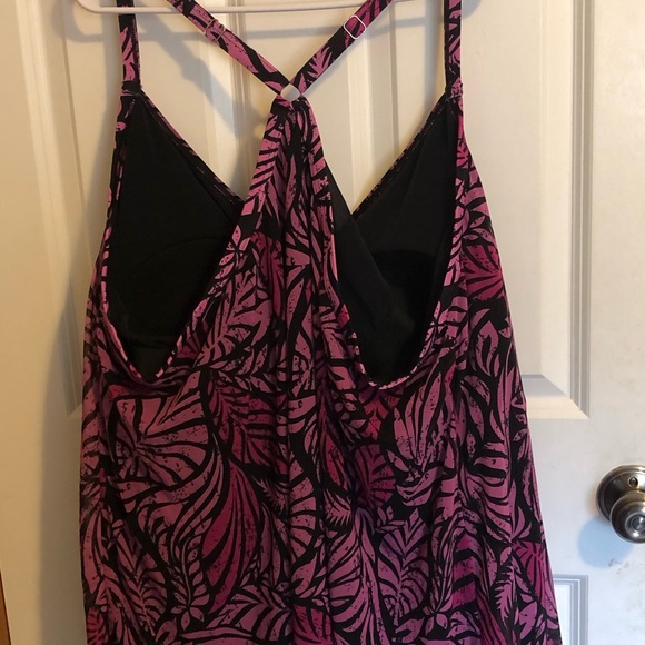 Two piece purple and black plus size bathing suit 🖤💜 - Picture 5 of 5